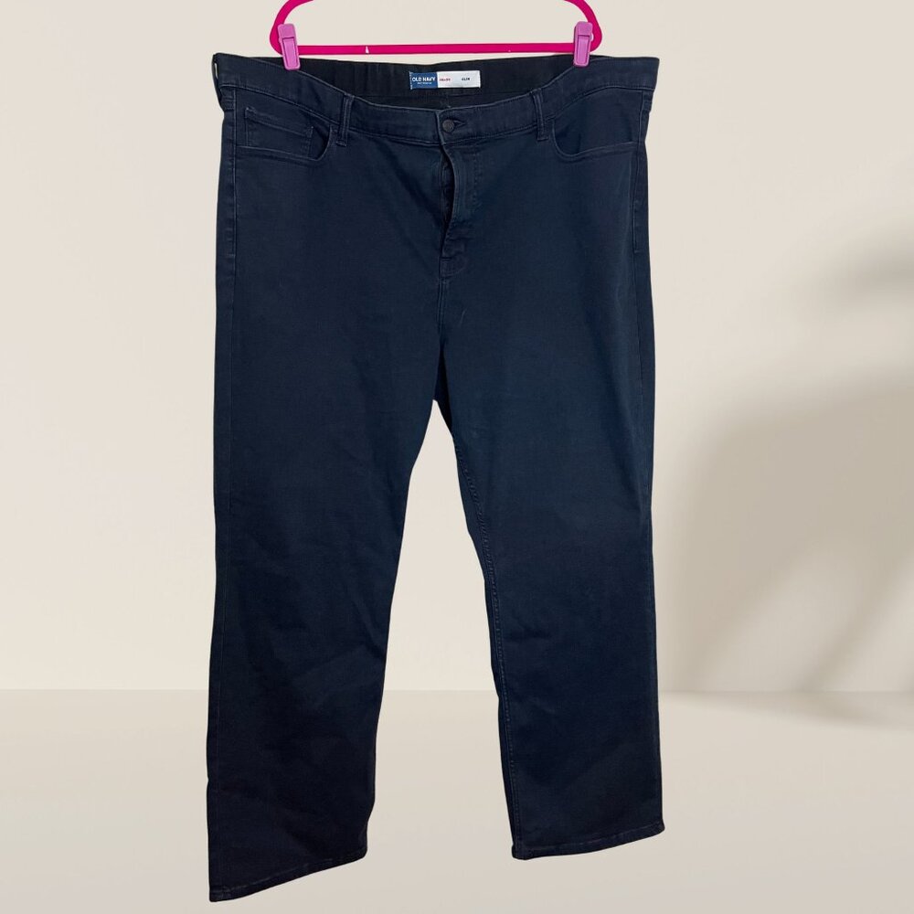 Old Navy 360° Stretch Slim Jeans Dark Wash Size 48x30